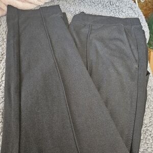 J. Crew Black Straight Leg With Seem Down The Leg